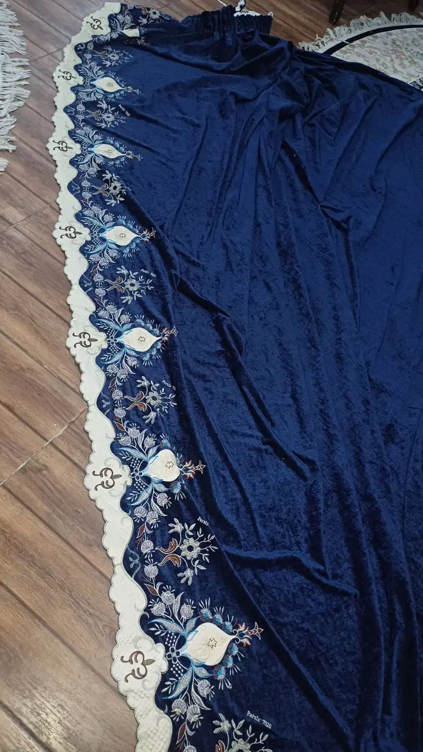 پرده تور و راف حاشیه زیبا|پرده، رانر، رومیزی|زرند, |دیوار