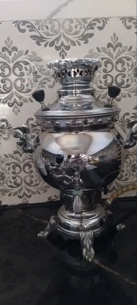 سماور ابریشم|سماور، چای‌ساز، قهوه‌ساز|لنجان, |دیوار