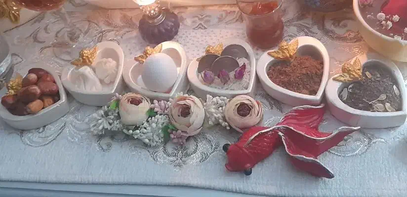 هفت سین|صنایع دستی و سایر لوازم تزئینی|رشت, دروازه لاکان|دیوار