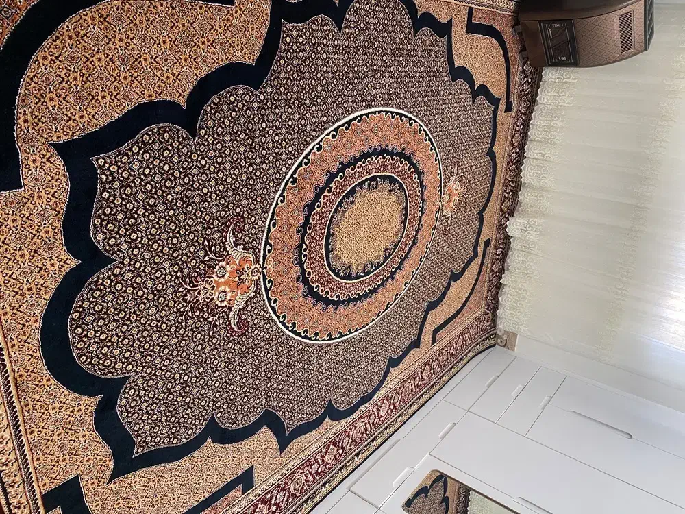 فروش فرش 3×4 درحد نو|فرش|بانه, |دیوار