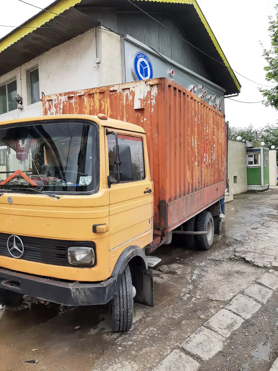 خاور ۶۰۸ مسقف فلزی مدل ۷۶|خودرو سنگین|کوچصفهان, |دیوار