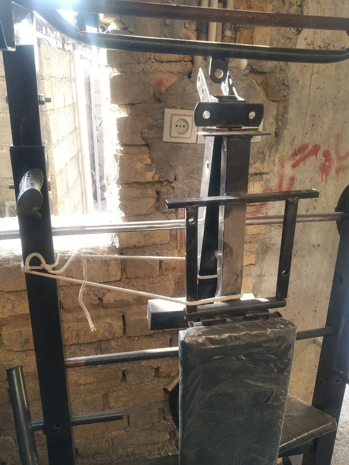 دستگاه بدنسازی خانکی چند کاره پروفیل 60در60صنعتی|تجهیزات ورزشی|آبدانان, |دیوار