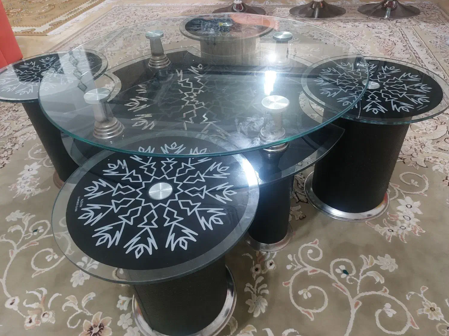 میز عسلی جلو مبلی|مبلمان خانگی و میز عسلی|صومعه‌سرا, |دیوار