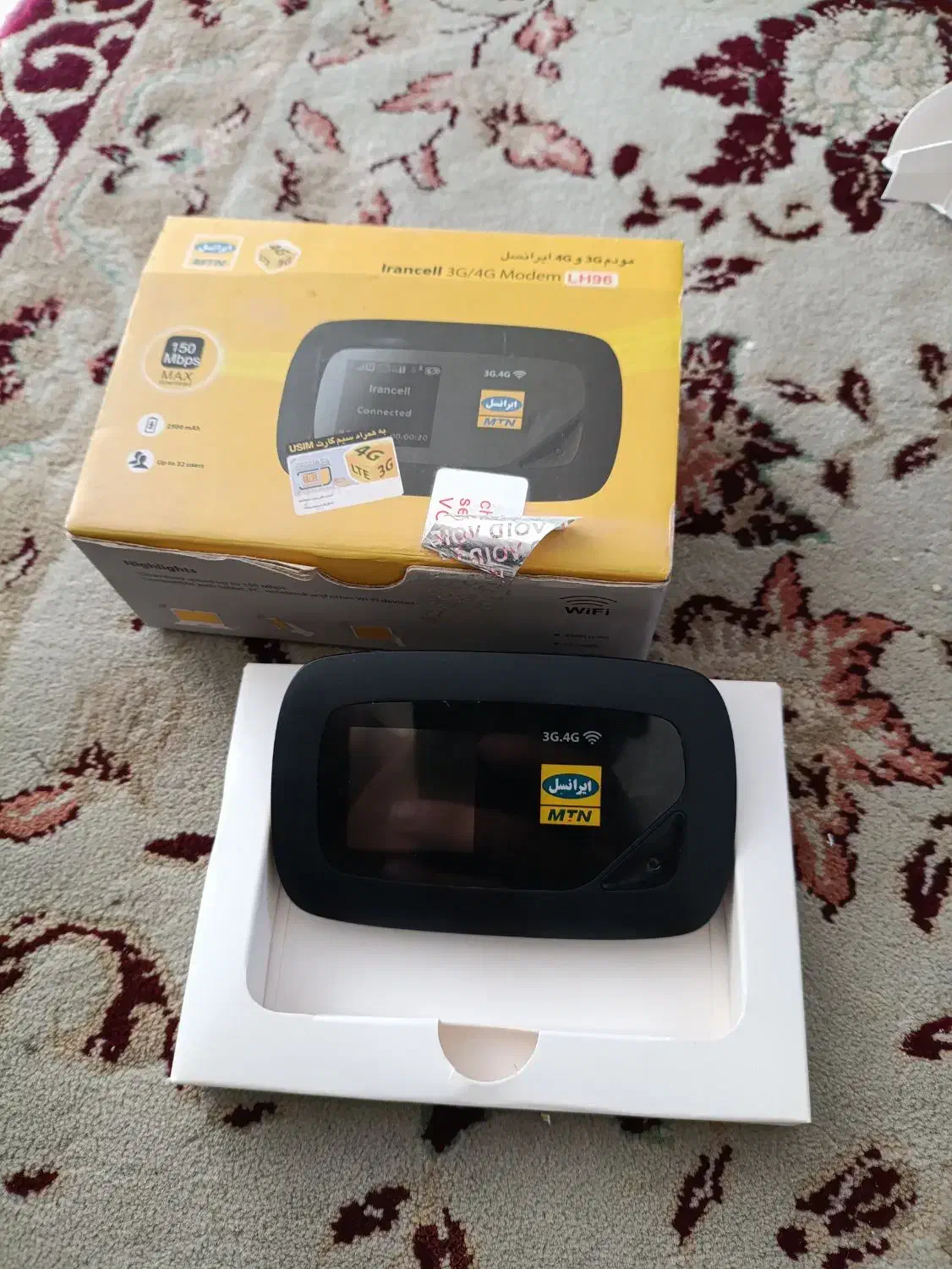مودم ایرانسل 4G درحد صفر  یک ماه کار|مودم و تجهیزات شبکه|بانه, |دیوار