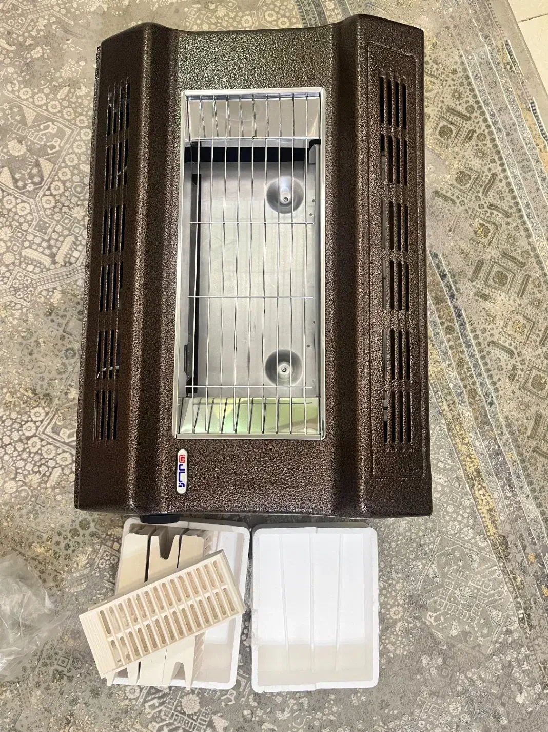 بخاری گازی  تابشی آبسال دودکش دار|بخاری، هیتر، شومینه|لاهیجان, گلستان|دیوار