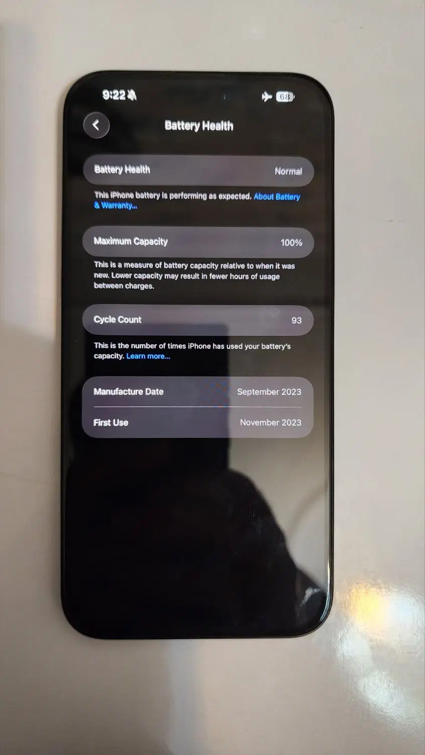 iphone 15 promax 100|موبایل|خوی, |دیوار