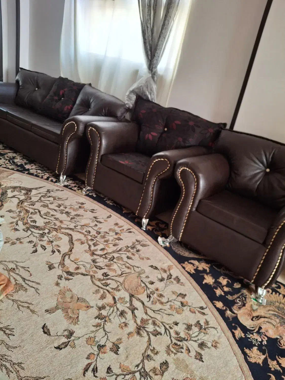 مبل راحتی ۷نفره|مبلمان خانگی و میز عسلی|قم, عمار یاسر|دیوار