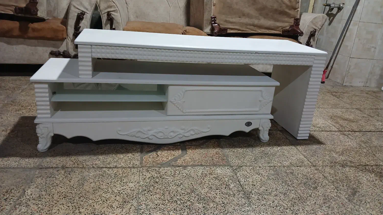 میز تلویزیون MDF دو تیکه|میز تلویزیون|تهران, جوادیه|دیوار