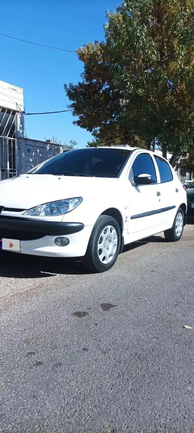 ۲۰۶ سفید مدل ۱۴۰۰|خودرو سواری و وانت|بیجار, |دیوار