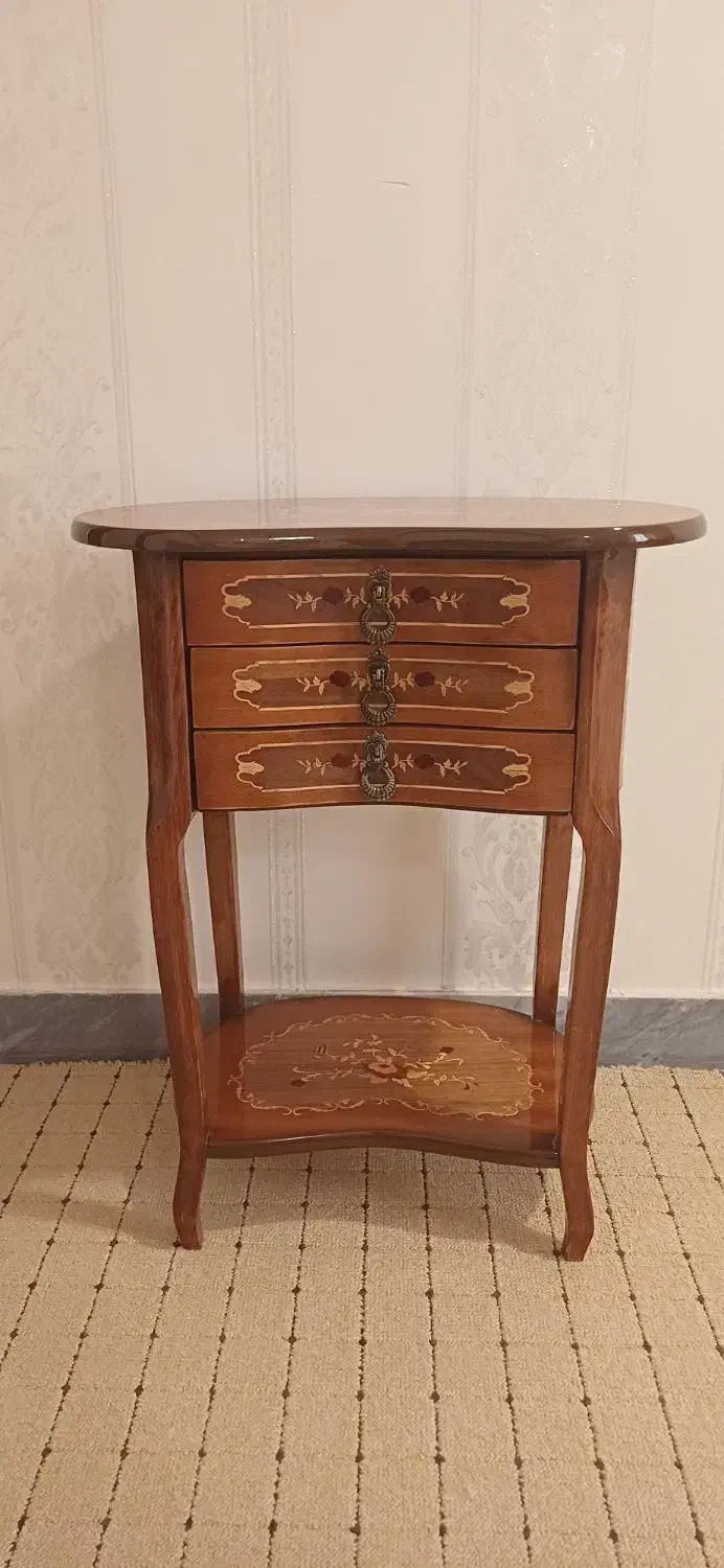 میز تلفن چوبی|مبلمان خانگی و میز عسلی|ایلام, |دیوار