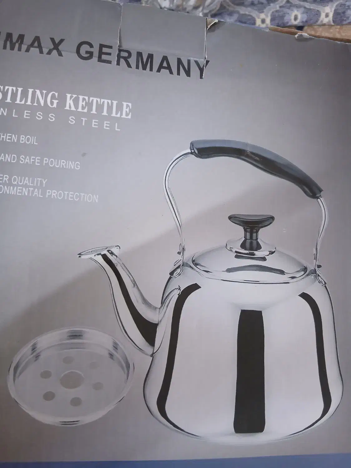 کتری سوتی آلمانی|قوری، کتری، قهوه‌ساز دستی|مسجد سلیمان, |دیوار