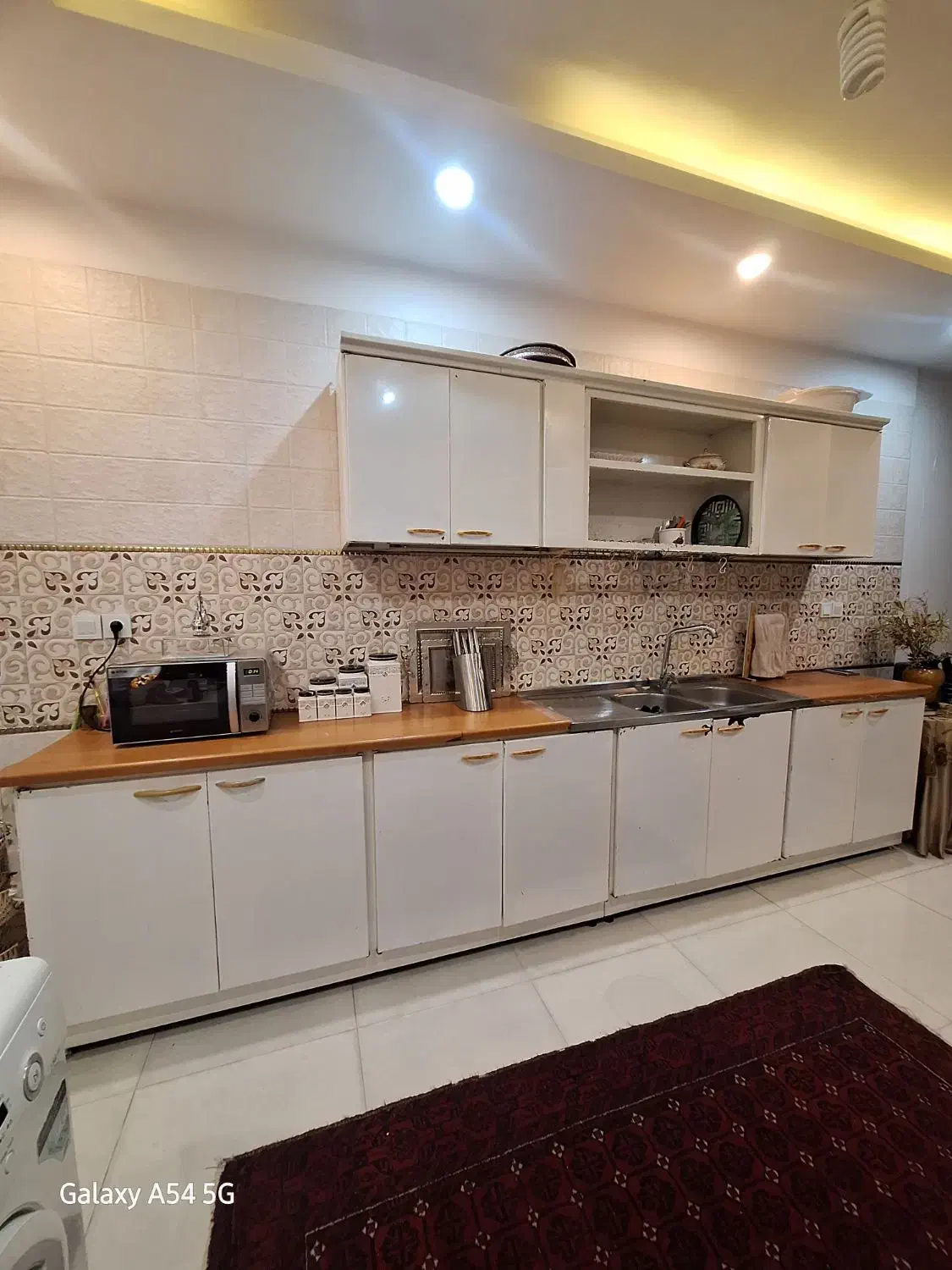 کابینت فلزی  پوسیدگی جزعی باسینک سبد بدون شیر اب|مصالح و تجهیزات ساختمان|تایباد, |دیوار