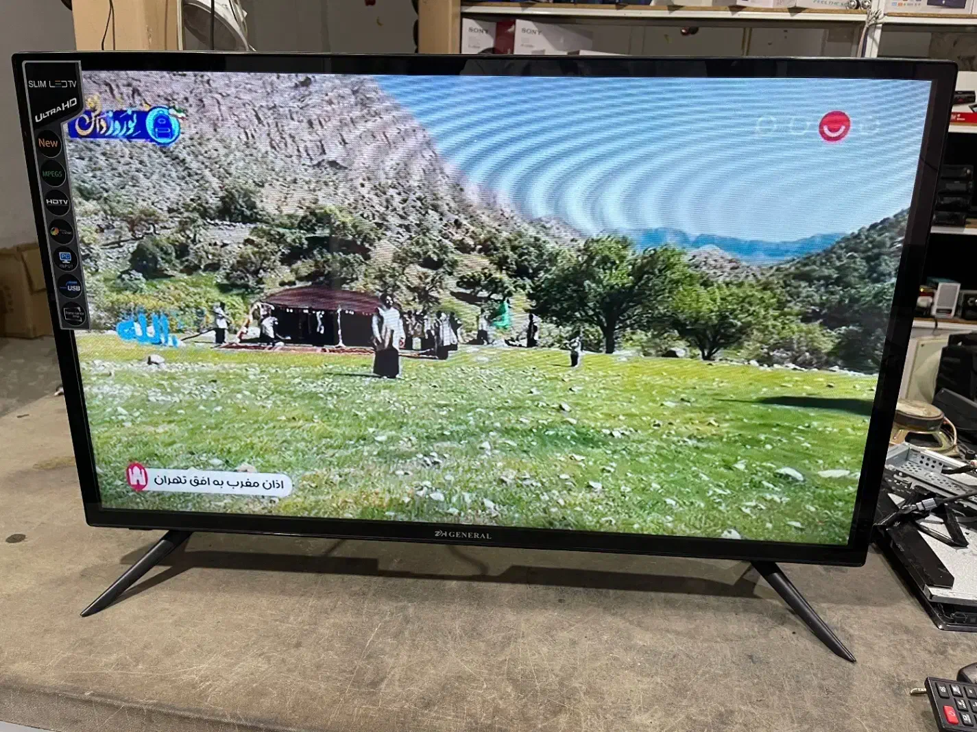 تلویزیون ۳۲ اینچ، اسمارت دیجیتال دار فول جنرال LED|تلویزیون و پروژکتور|پیرانشهر, |دیوار