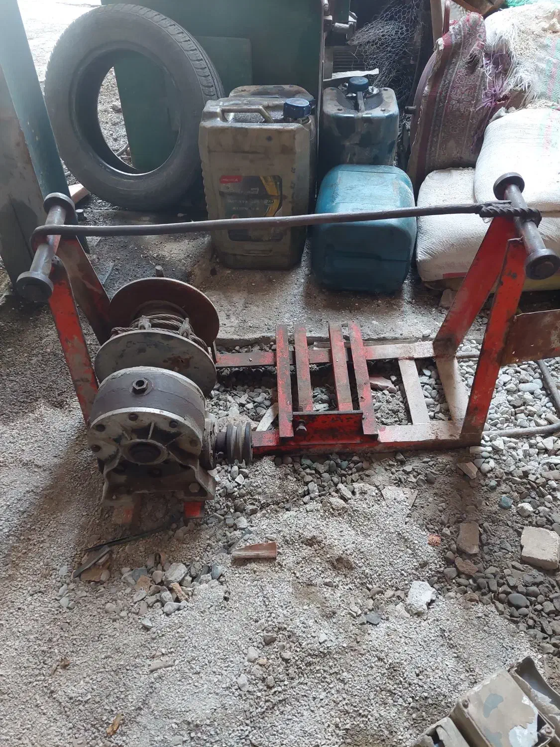 سه عدد کالسکه بالابر ساختمانی گیربکس و قرقره بکسل|ماشینآلات صنعتی|پاکدشت, پاکدشت (مامازند)|دیوار