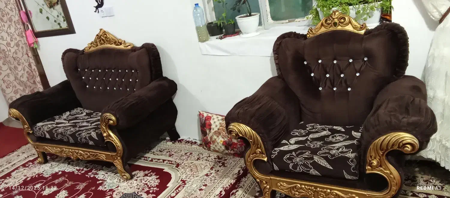 مبل راحتی هفت نفره فروشی|مبلمان خانگی و میز عسلی|تربت جام, جامرود|دیوار