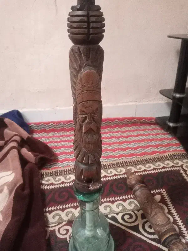 قلیون رخ با چوب گردو|کلکسیون و سرگرمی|نیشابور, رنج آباد|دیوار