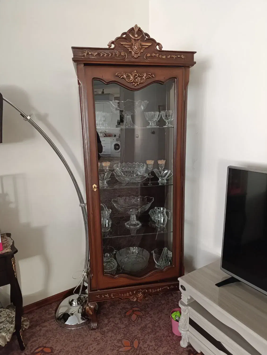 بوفه چوب راش|بوفه، ویترین، کنسول|کرج, شهرک یاس شمالی|دیوار