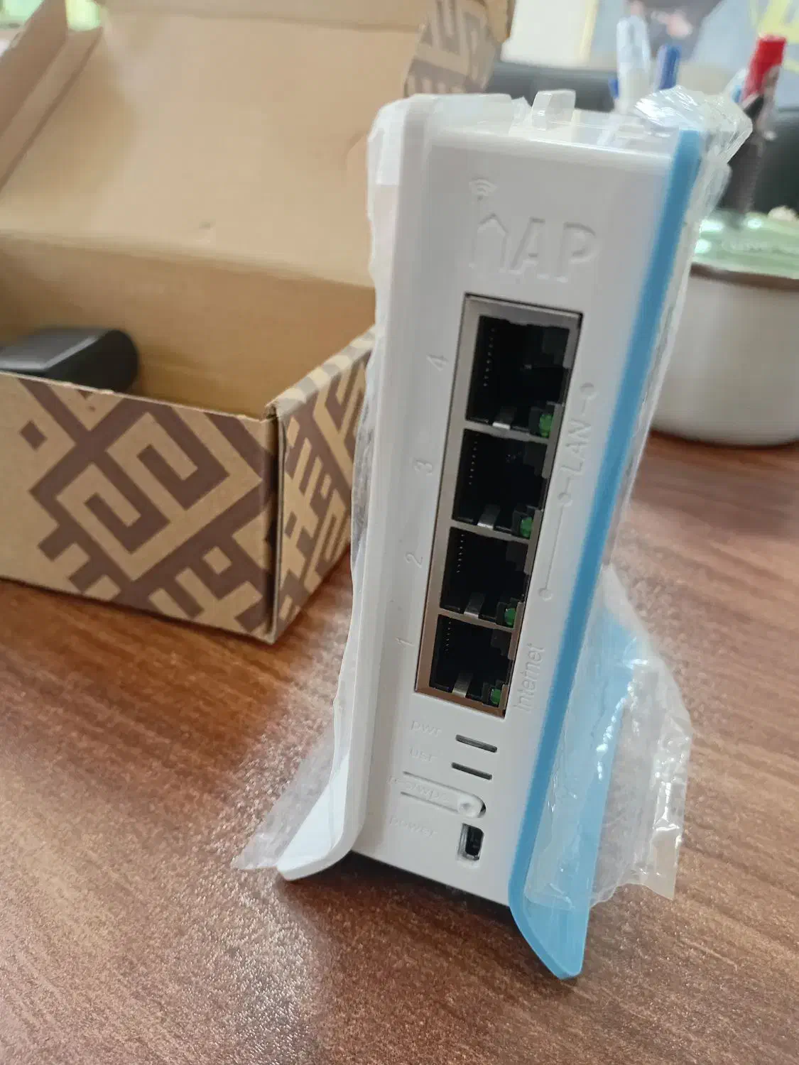 مودم آکبند نو روتر میکروتیک AB941-2ad|مودم و تجهیزات شبکه|آمل, |دیوار