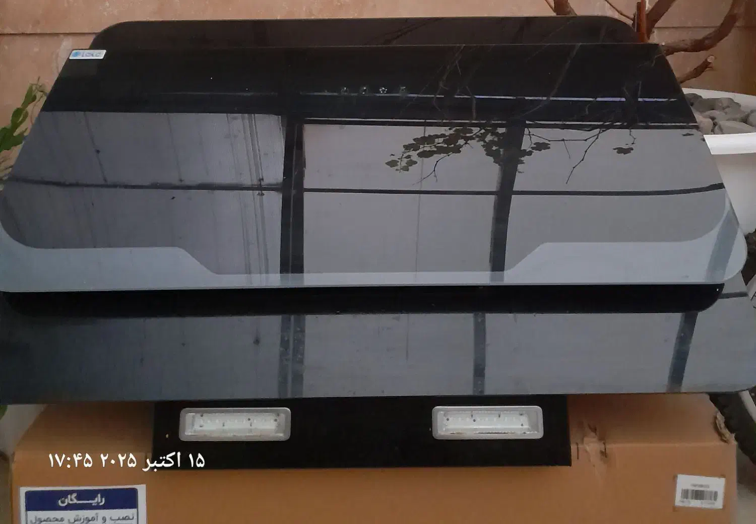 هود آشپزخانه شیشه ای لمسی لته|هود|اردبیل, |دیوار