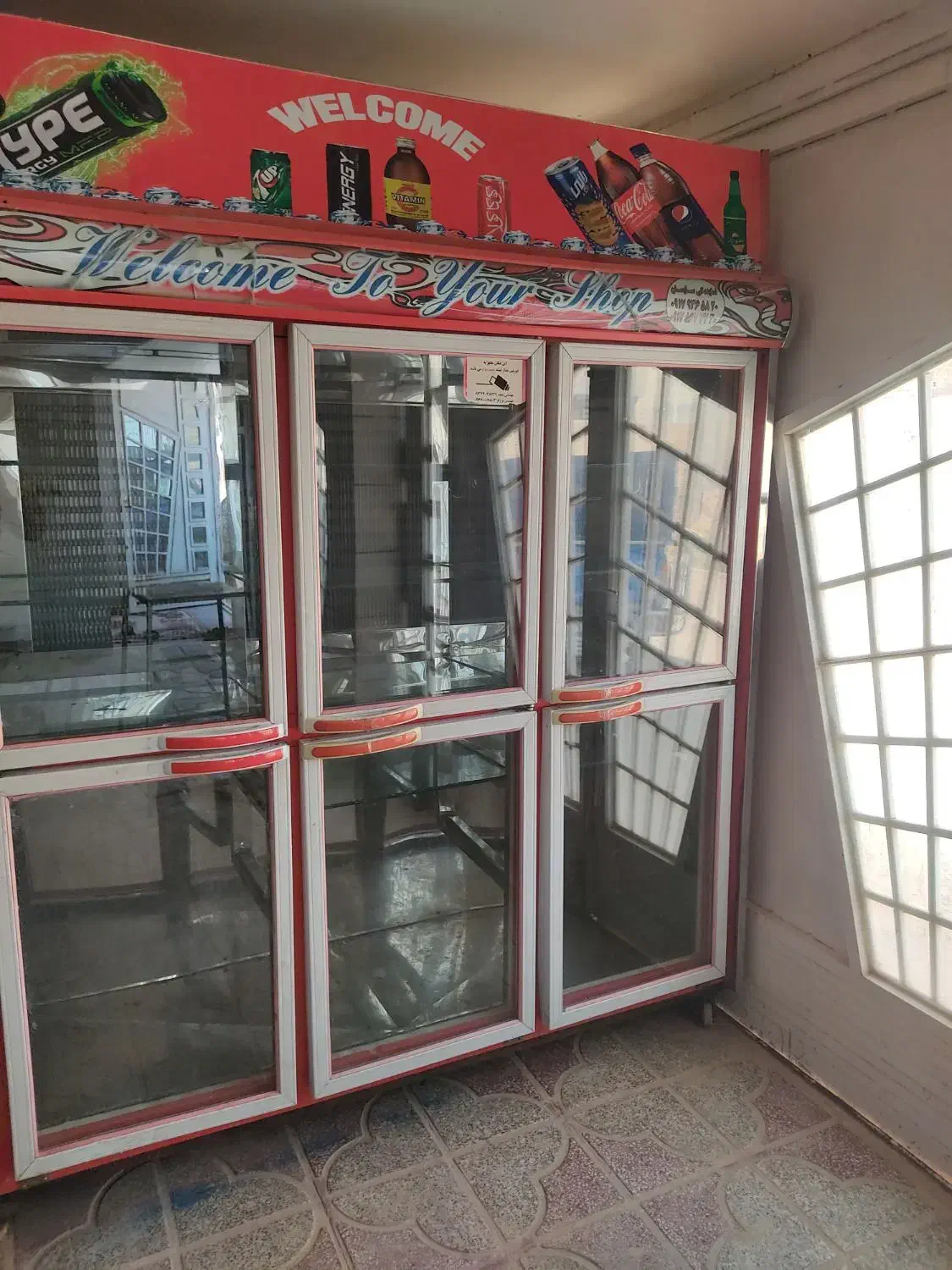 یخچال ایستاده|فروشگاه و مغازه|مرودشت, کوشک|دیوار