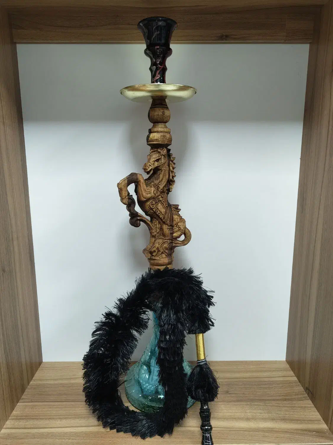 قلیان چوب گردو و چوب سرخدار|کلکسیون و سرگرمی|مینودشت, |دیوار