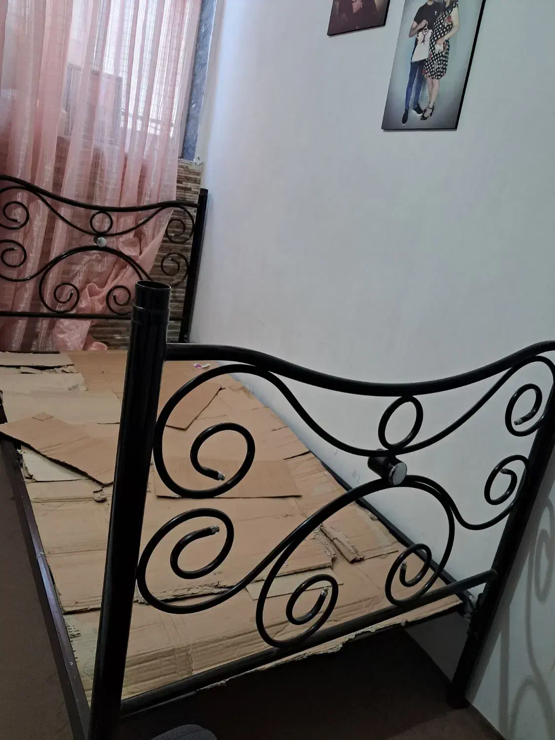 تخت خواب فلزی|تخت و سرویس خواب|بندر انزلی, خوش پیک|دیوار