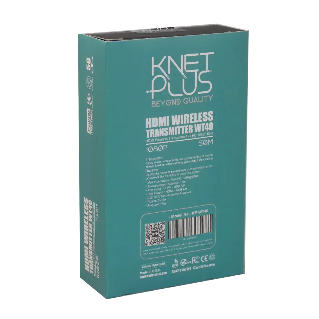 دانگل بیسیم انتقال تصویر HDMI کی نت پلاس KP-WT40|لوازم جانبی موبایل و تبلت|تهران, میدان ولیعصر|دیوار