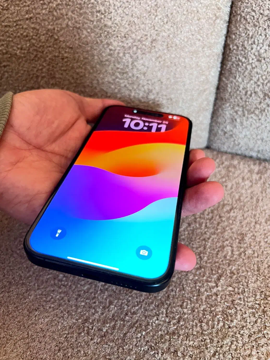 iphone 15 pro max 256GB zaa bat100%|موبایل|لنگرود, |دیوار