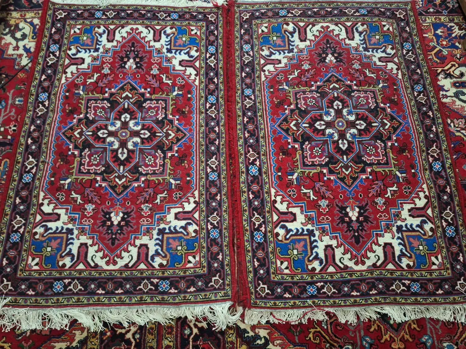 یک جفت زرنیم|فرش|تبریز, |دیوار