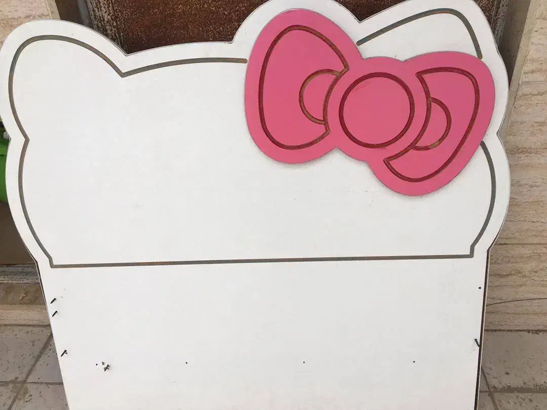 تخت خواب کیتی دخترانه نوجوان mdf جنس|تخت و سرویس خواب|بابل, |دیوار