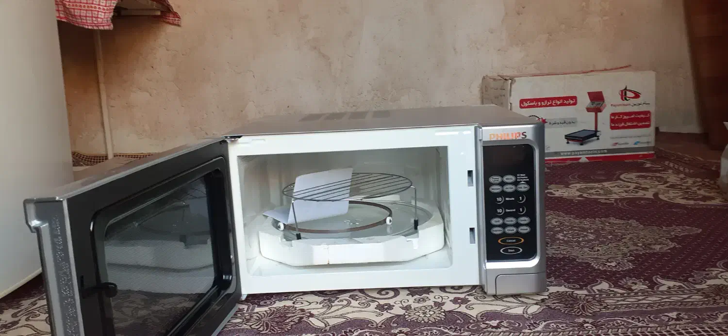 سلام یک عدد ماکروفر نو|اجاق گاز و لوازم برقی پختوپز|لوشان, |دیوار