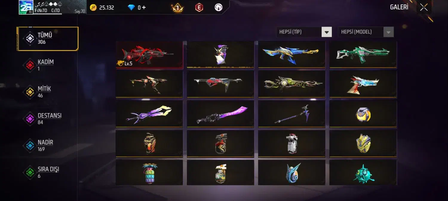 طاق تک فری فایر|کنسول، بازی ویدئویی و آنلاین|بندر ترکمن, |دیوار