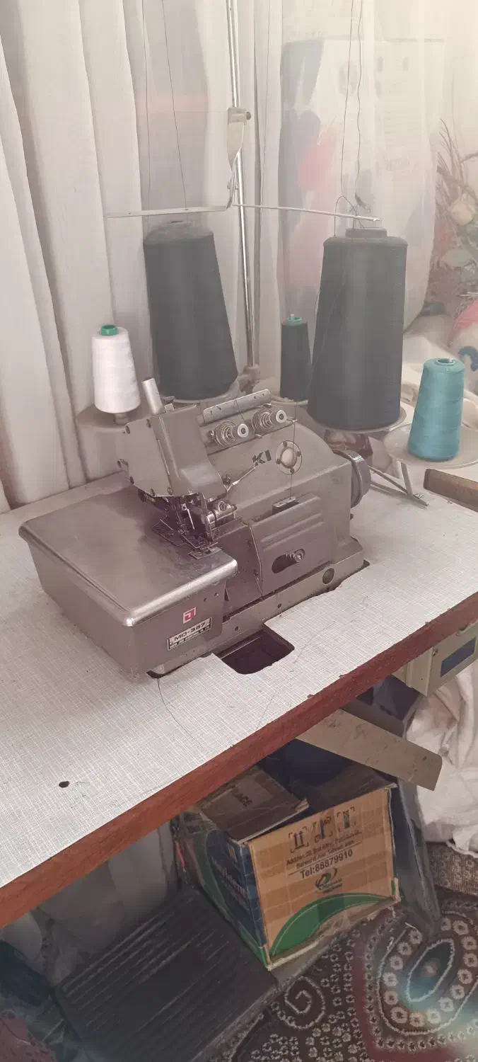 چرخ خیاطی پنج نخ زیگزال زن|چرخ خیاطی و ریسندگی|شهرضا, |دیوار