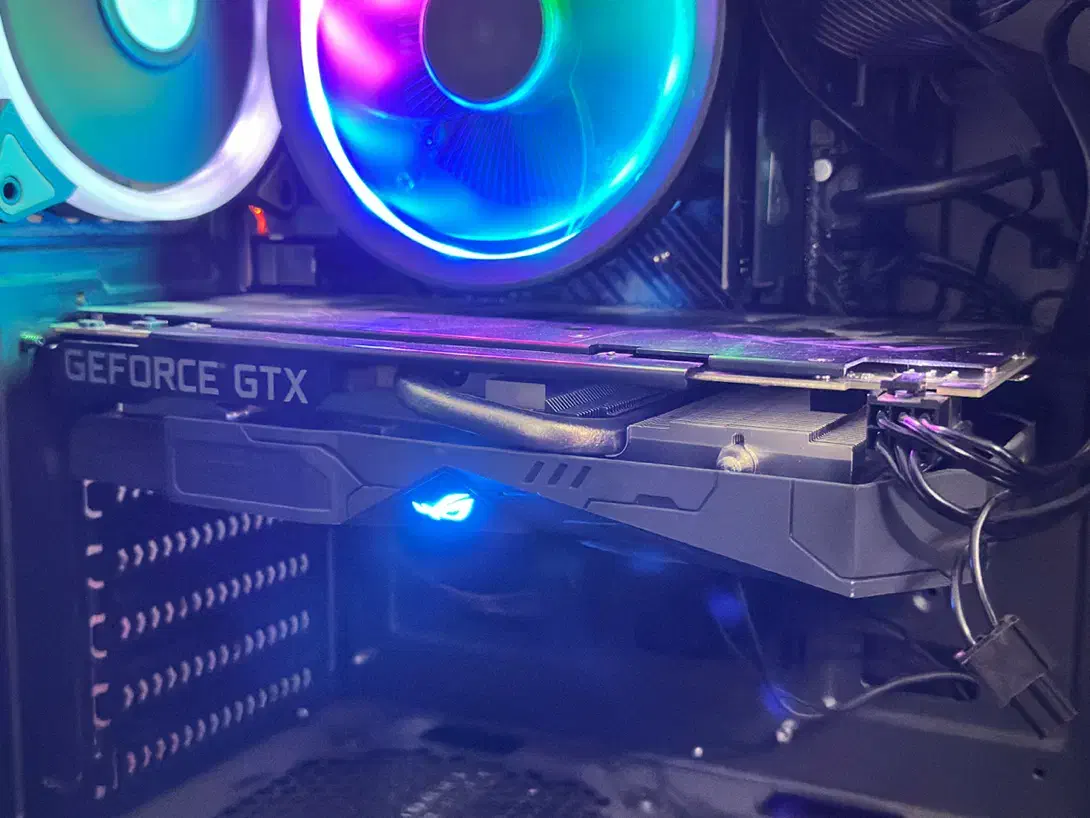 کارت گرافیک ROG STRIX GTX 1650 4G GAMING|قطعات و لوازم جانبی رایانه|اردبیل, |دیوار