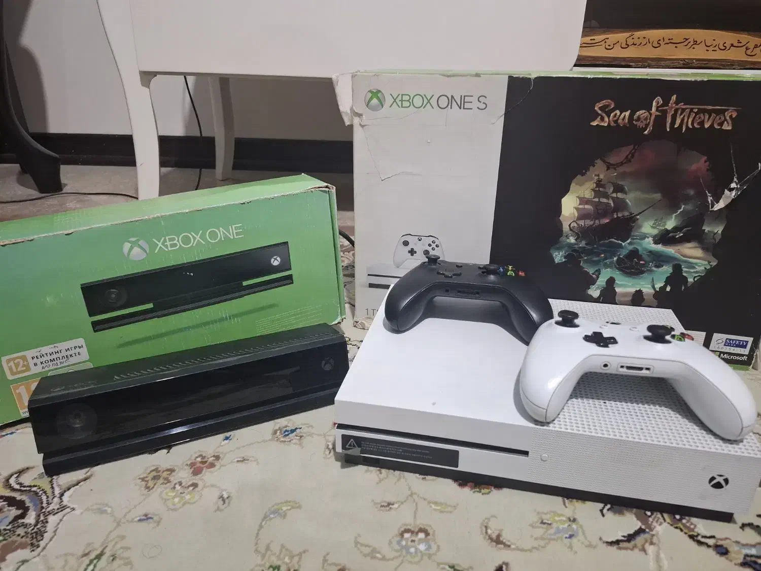 ایکس باکس وان اس یک ترا دو دسته با کینکت|کنسول، بازی ویدئویی و آنلاین|تهران, شهرک آزمایش|دیوار