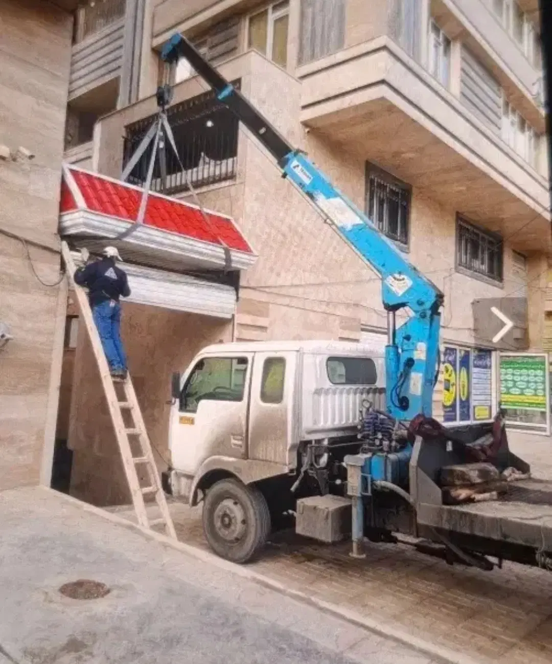 جرثقیل ۳ تن / جرثقیل شبانه روزی|خدمات حمل و نقل|تهران, المهدی|دیوار