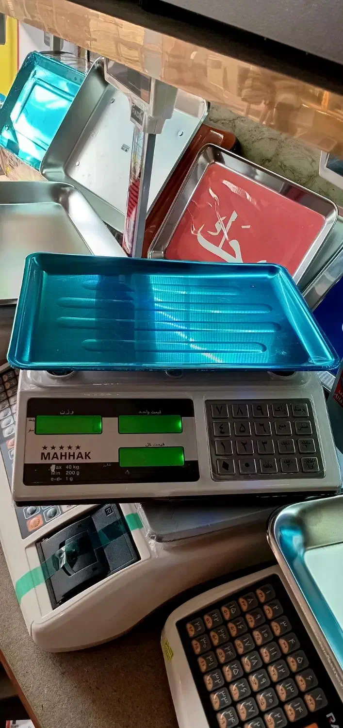 ترازو دکمه استیل بازاری ۴۰کیلویی|فروشگاه و مغازه|لاهیجان, بازکیاگوراب|دیوار