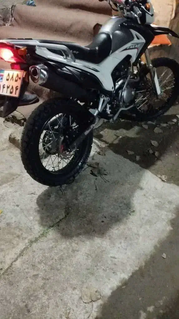 فروش یا معاوضه موتور سیکلت فلات|موتورسیکلت|آستانه اشرفیه, |دیوار