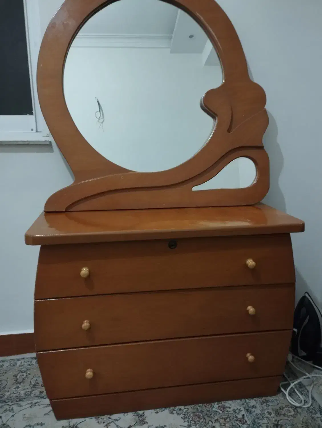 دراور تمام چوب|جاکفشی، کمد، دراور|رشت, خمیران زاهدان|دیوار