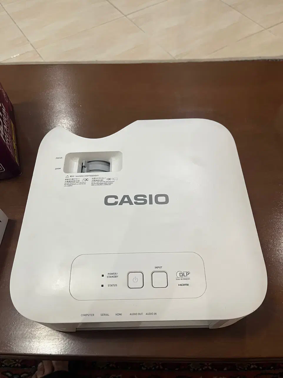 ویدیو پروژکتور Casio، کم‌کارکرد، مناسب فیلم و PS5|تلویزیون و پروژکتور|تهران, مجیدیه|دیوار
