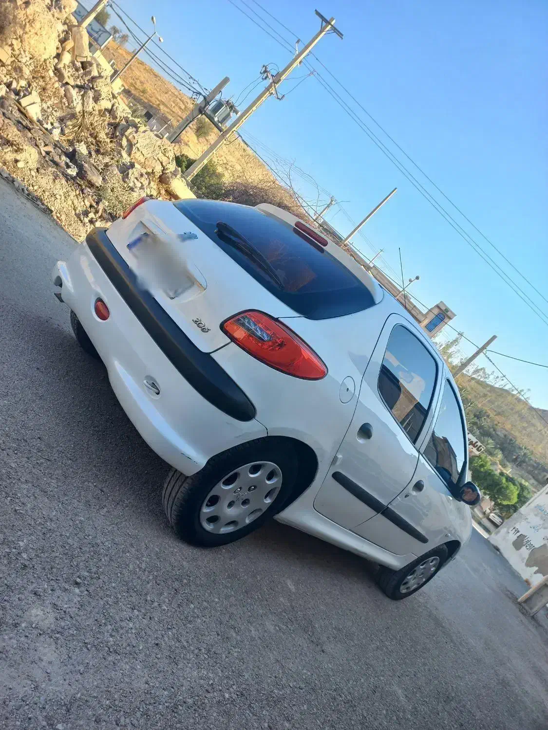 پژو ۲۰۶ مدل ۹۶ تیپ ۲موتور t3|خودرو سواری و وانت|کازرون, |دیوار