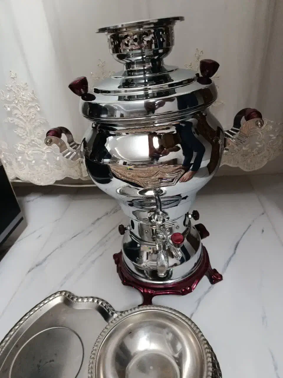 سماور گازی ۷لیتری|سماور، چای‌ساز، قهوه‌ساز|زنجان, |دیوار