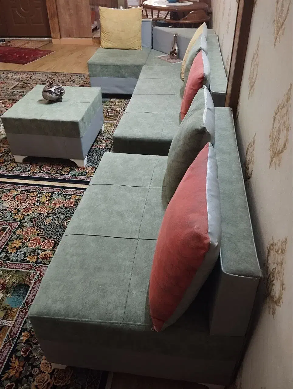 مبلمان ال ۶نفره|مبلمان خانگی و میز عسلی|مشهد, توس (بلوار توس)|دیوار