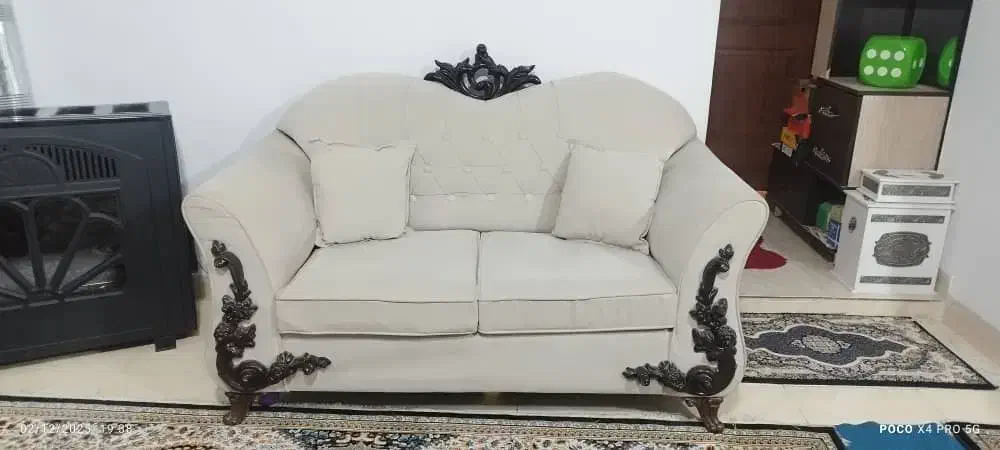 مبل هفت نفره و میز غذاخوری|مبلمان خانگی و میز عسلی|قدس, شهر‌قدس|دیوار