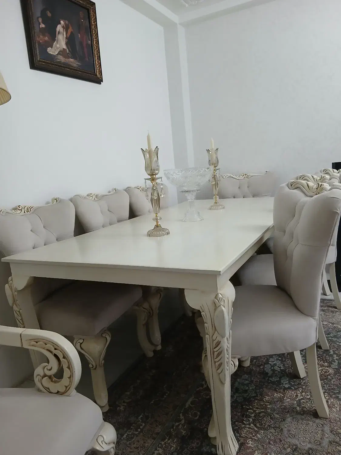 مبلمان۸نفره و غذا خوری ۸ نفره|مبلمان خانگی و میز عسلی|آستارا, |دیوار