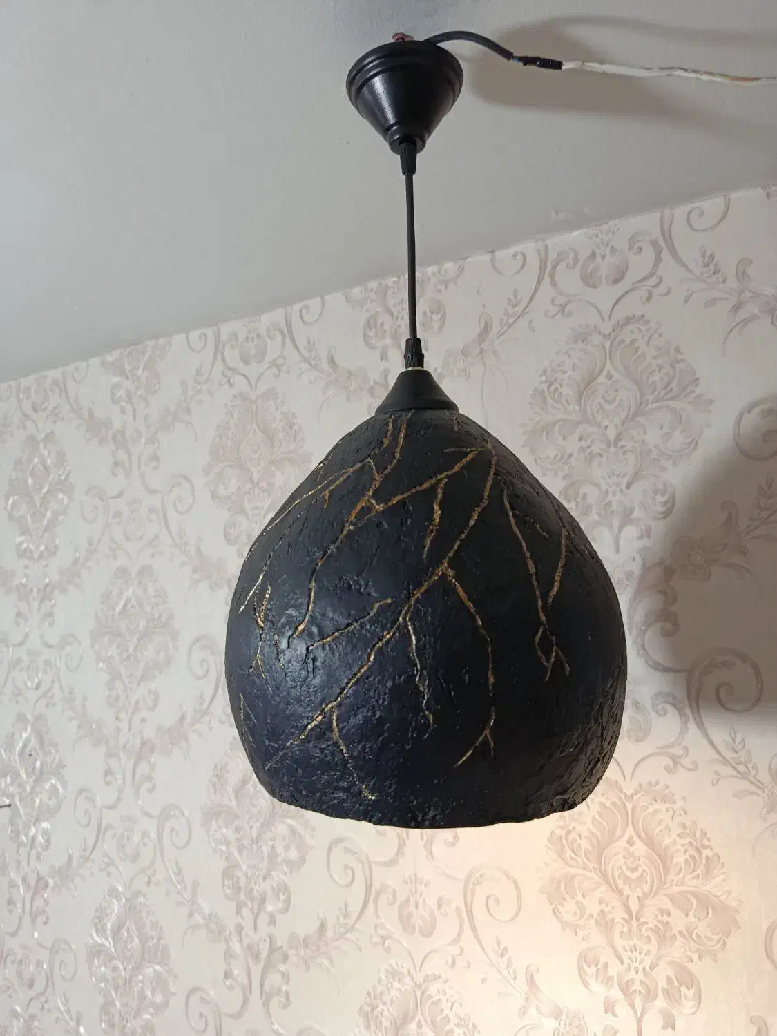 لوستر دست‌ساز مدرن پتینه مناسب منزل و کافه|لوستر و چراغ آویز|مشهد, احمدآباد|دیوار