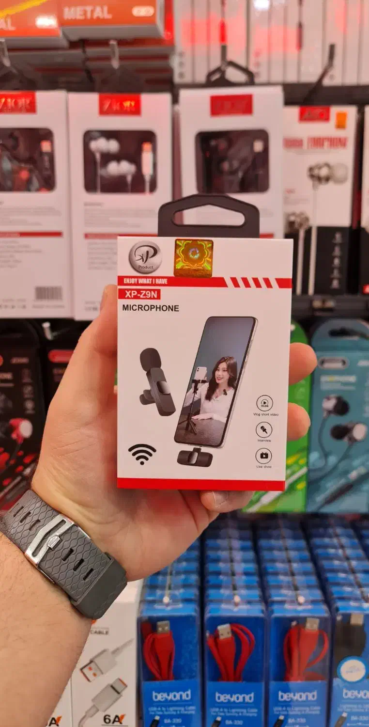 میکروفن یقه ایی تولید محتوا برند XP|لوازم جانبی موبایل و تبلت|سنندج, |دیوار