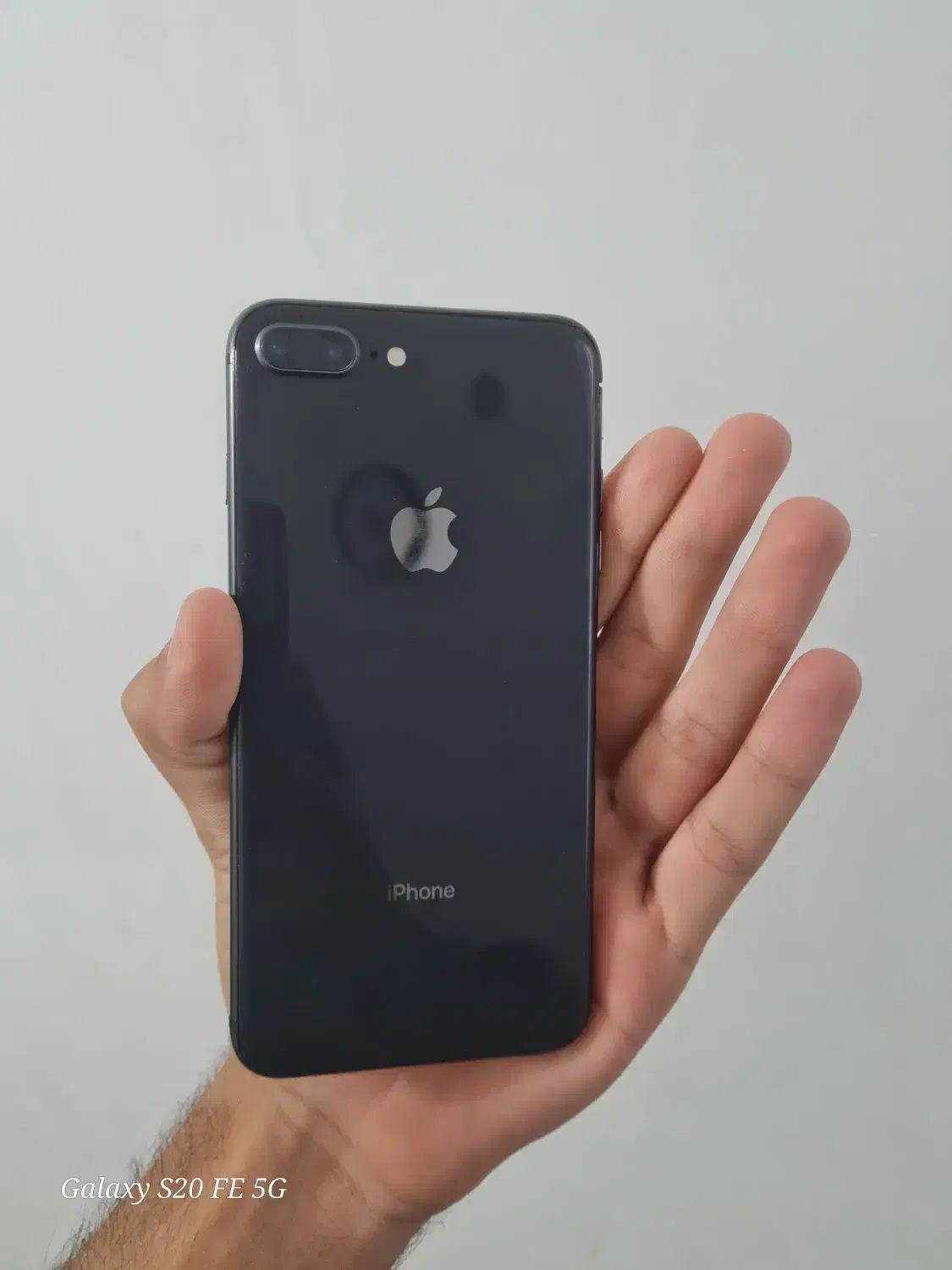اپل iphon 8plus خاکستری 64 گیگ باطری 100|موبایل|تهران, وردآورد|دیوار