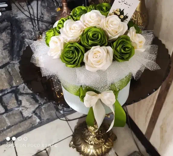 گل ربانی روز مادر مبارک|گل مصنوعی|نوشهر, |دیوار