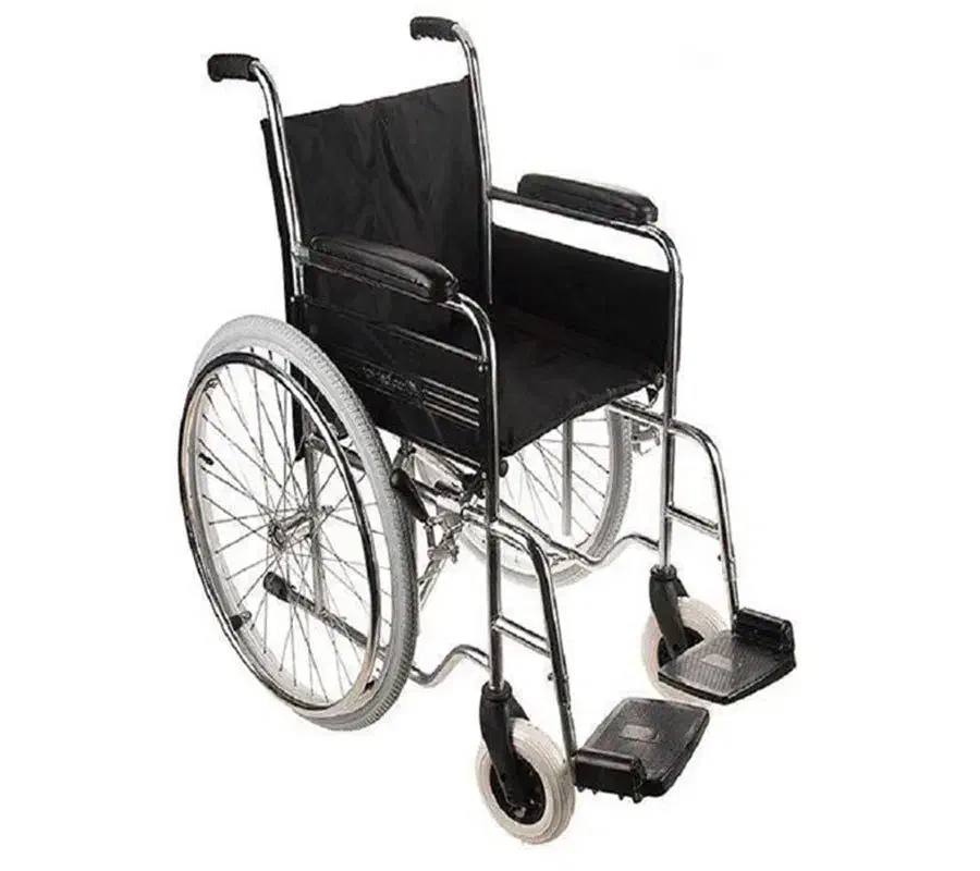 ویلچر لاستیک عقب بادی (تحمل وزن تا120کیلوگرم)|آرایشی، بهداشتی، درمانی|یزد, |دیوار